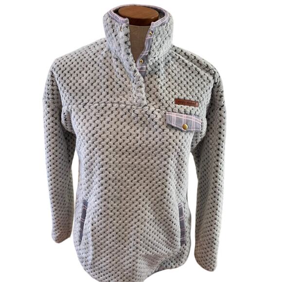 Simply Southern Simply Soft Quarter Snap Fleece Pullover - Picture 2 of 9